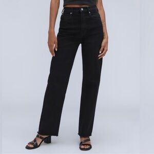 Everlane Way High Rise Black Women's Jeans